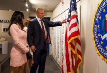 Dan Bongino at the FBI Wall of Honor