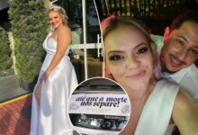 Bride reveals bizarre reason she arrived at her wedding in a hearse — and it's not because she thinks marriage kills joy