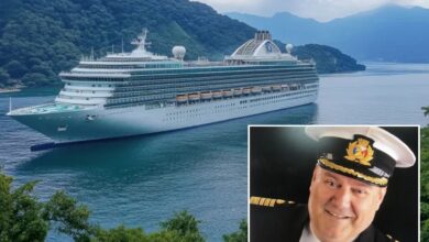 Cruise liner captain Michele Bartolomei dies mid-voyage