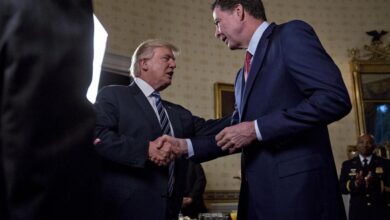 DHS, FBI investigating deleted seashell post from former FBI Director James Comey appearing to threaten Trump