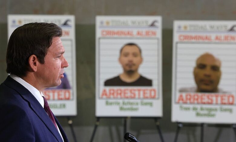 DeSantis: Statewide operation arresting over 1,000 illegal aliens is just the beginning