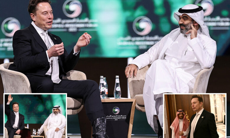 Elon Musk pitches Trump, Saudi royals on 'tens of millions' of 'humanoid robots' and autonomous cars