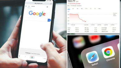 Google stock drops 9% after Apple says it could ditch search engine