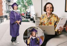 I'm a grandma of 3 and just graduated from college — now I'm taking a millennial-style 'gap year' and celebrating with my new Gen Z pals 