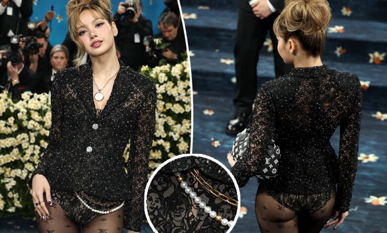 Lisa slammed for Met Gala look with 'Rosa Parks' panties