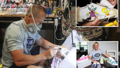 Long Island football coach gets his kicks from sneaker side hustle, now ex-Mets star wears his work