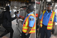 MTA subway guards are holding doors open for fare beaters, sleeping on the job