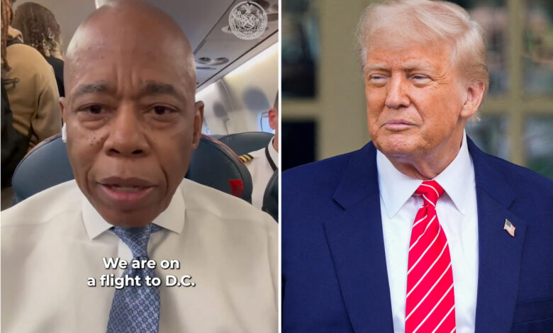 Mayor Adams successfully requested Trump WH meeting hoping to score win for NYC as he faces slim reelection prospects: sources