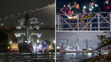 Mexican navy tall ship lost power before crashing into Brooklyn Bridge