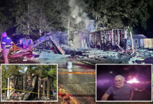 NJ home suddenly explodes, killing two people -- destruction all caught by doorbell cameras