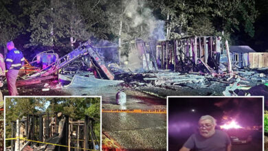 NJ home suddenly explodes, killing two people -- destruction all caught by doorbell cameras