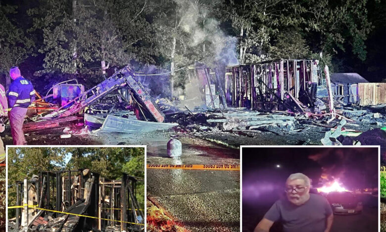 NJ home suddenly explodes, killing two people -- destruction all caught by doorbell cameras