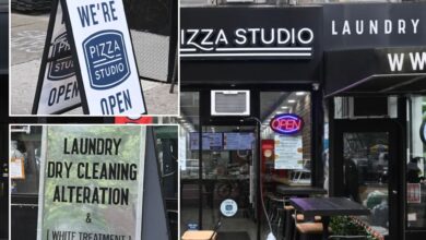 NYC laundry claims clothes reek from pizza place next door
