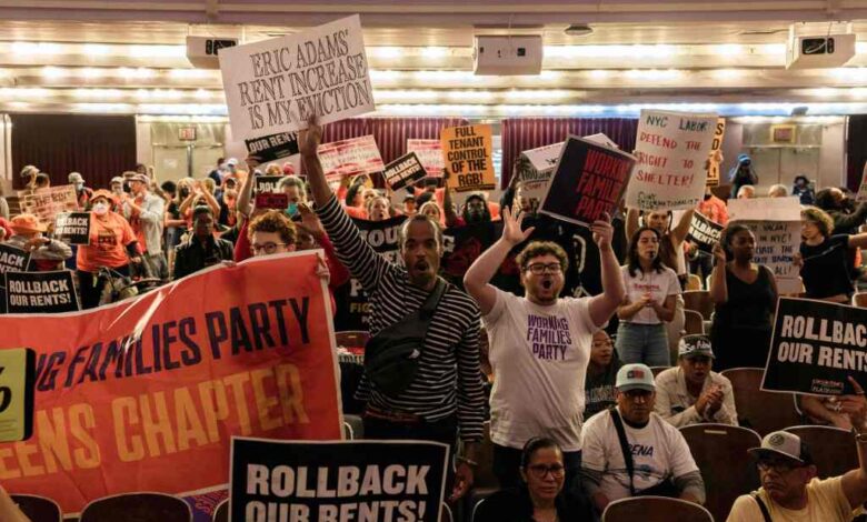 Millions of New Yorkers could be slugged with higher rent after the city's Rent Guidelines Board voted in favor of potential hikes for rent-stabilized apartments.