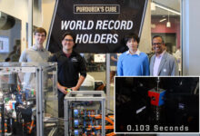 Purdue University students create robot that breaks record for solving Rubik’s cube -- smashing prior record held by Mitsubishi