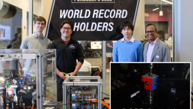 Purdue University students create robot that breaks record for solving Rubik’s cube -- smashing prior record held by Mitsubishi