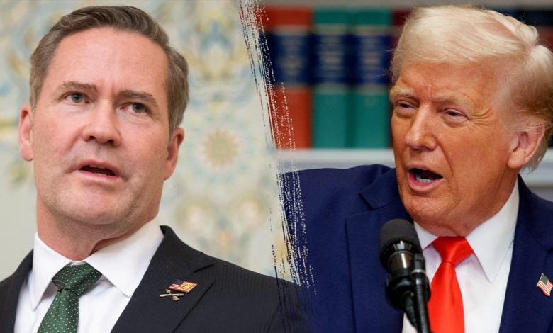 Waltz and Trump