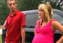 Andrew Lewis and Pregnant Jenelle Evans