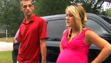 Andrew Lewis and Pregnant Jenelle Evans