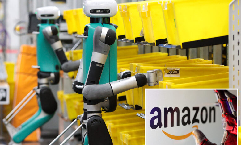 Amazon testing out humanoid delivery robots that will 'spring out' of vans: report
