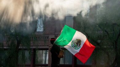 America under siege as mobs burn flags and cities