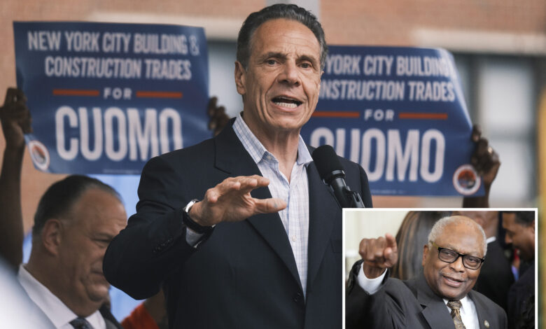 Andrew Cuomo racks up Democratic power player Rep. Jim Clyburn's endorsement in NYC mayoral race