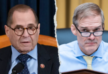 Rep. Jerry Nadler, D-N.Y., left, sent a letter to Rep. Jim Jordan, R-Ohio, urging him to condemn DHS.