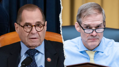 Rep. Jerry Nadler, D-N.Y., left, sent a letter to Rep. Jim Jordan, R-Ohio, urging him to condemn DHS.