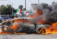 Los Angeles descends into chaos after police chief says officers will not aid ICE agents; Trump sends National Guard troops