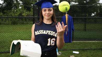 Massapequa's Samantha Portz now shifting to softball state title