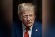 President Donald Trump portrait