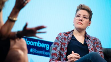 Christine Hunsicker, CEO of CaaStle Inc., at the Bloomberg Breakaway CEO Summit.