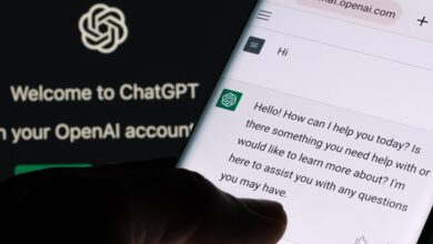 ChatGPT interface on a smartphone.
