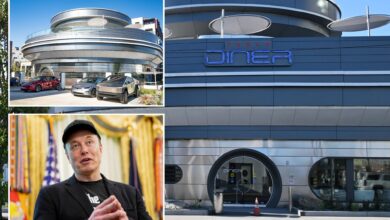Elon Musk praises retro-futuristic Tesla diner as 'one of the coolest spots in LA'