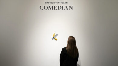 Maurizio Cattelan's $6M banana artwork has been eaten — again
