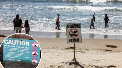 Most US beaches had fecal bacteria in 2024, report warns