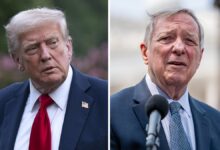 Donald Trump and Dick Durbin