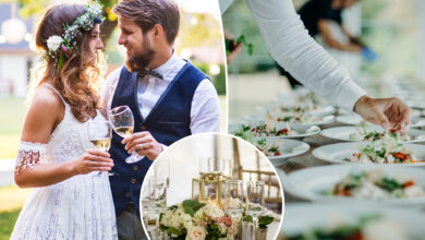 Vegetarian bride slammed by wedding guests for creating ‘selfish’ meat-free wedding menu