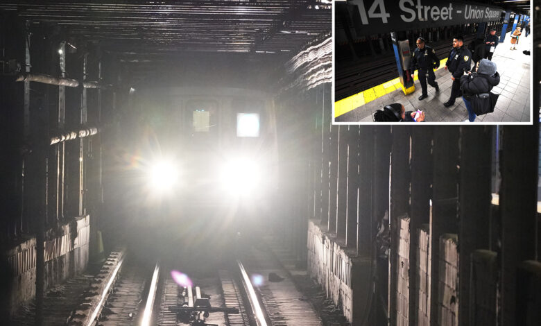 Off-duty NYC cop pushed onto L train tracks, alleged shover arrested for attempted murder