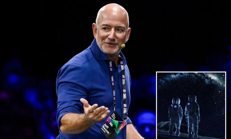 Jeff Bezos predicts 'millions living in space' by 2045, robots doing dirty work