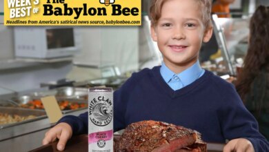 Best of the Babylon Bee: RFK Jr. unveils new school lunches that feature Ribeye and White Claws