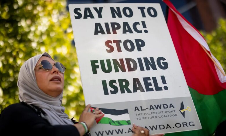 AIPAC protest