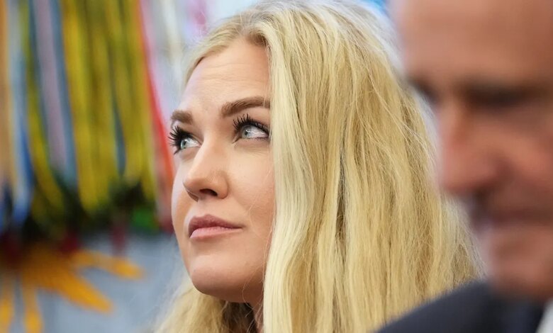 Erika Kirk in the White House.