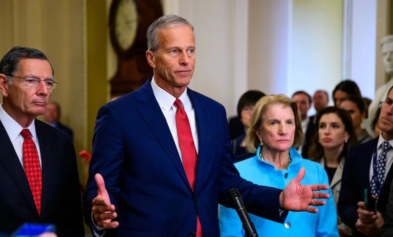 Senate GOP leadership press conference.