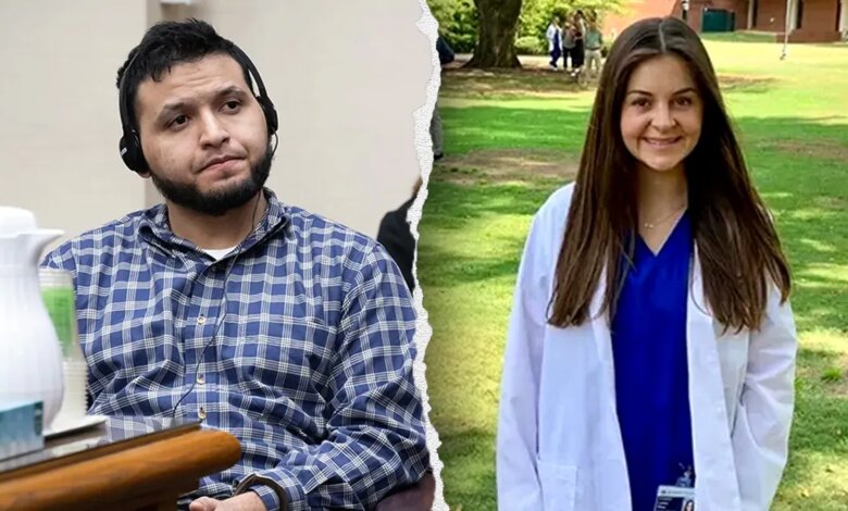 Jose Ibarra and victim Laken Riley