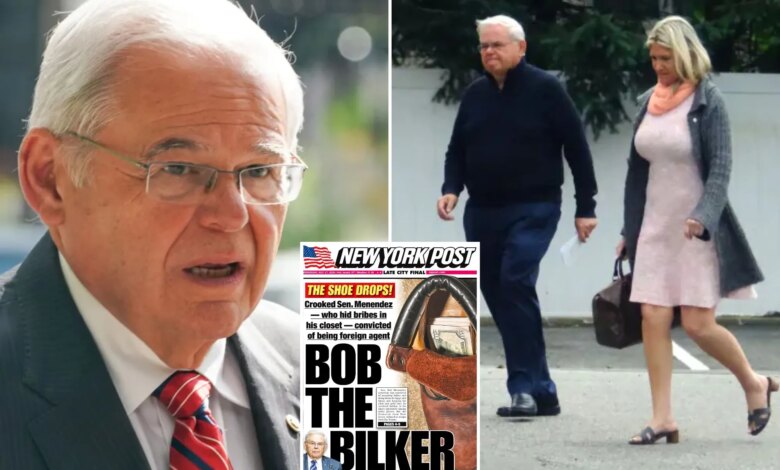 Ex-NJ Sen. Bob Menendez banned from holding public office in state after conviction