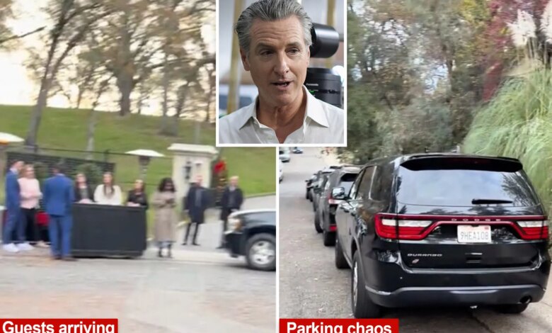 Exclusive | Govern Newsom's party caused traffic chaos in posh LA neighborhood