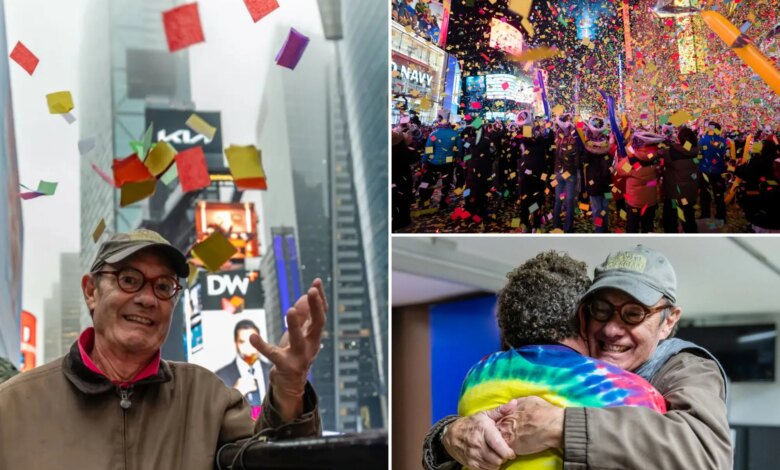 Exclusive | Meet New Year's Eve's 'confetti king' of NYC's Times Square