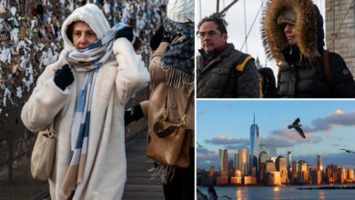 It's the Big Chill for the Big Apple for a while -- but don't expect white Xmas