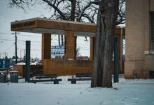 Entrance to the Griggs-Midway Building.